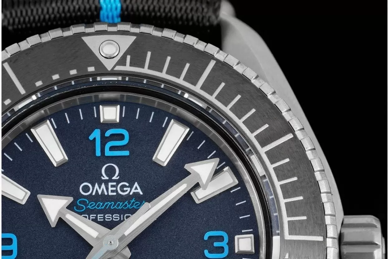 Planet Ocean Ultra Deep 45.5mm SS/NY Blue Dial SBF A8912 - Image 5