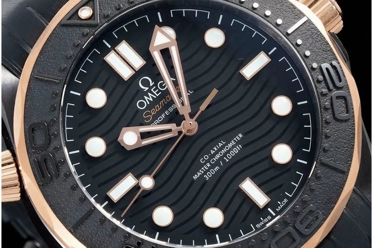 Seamaster 300m 43.5mm RG Ceramic/RU Black Dial VSF A8806 - Image 4