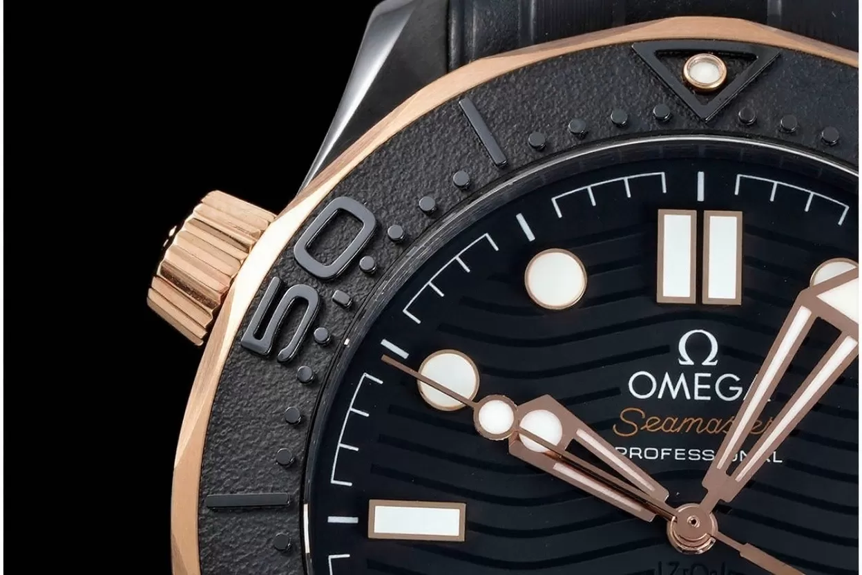 Seamaster 300m 43.5mm RG Ceramic/RU Black Dial VSF A8806 - Image 5
