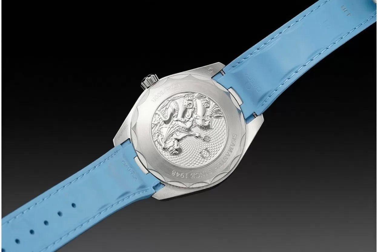 Aqua Terra 150M 43mm Worldtimer SS/RU Blue Dial VSF A8938 - Image 6