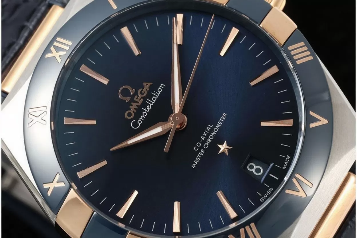 Constellation 41mm RG/LE Blue Dial VSF A8900 - Image 4