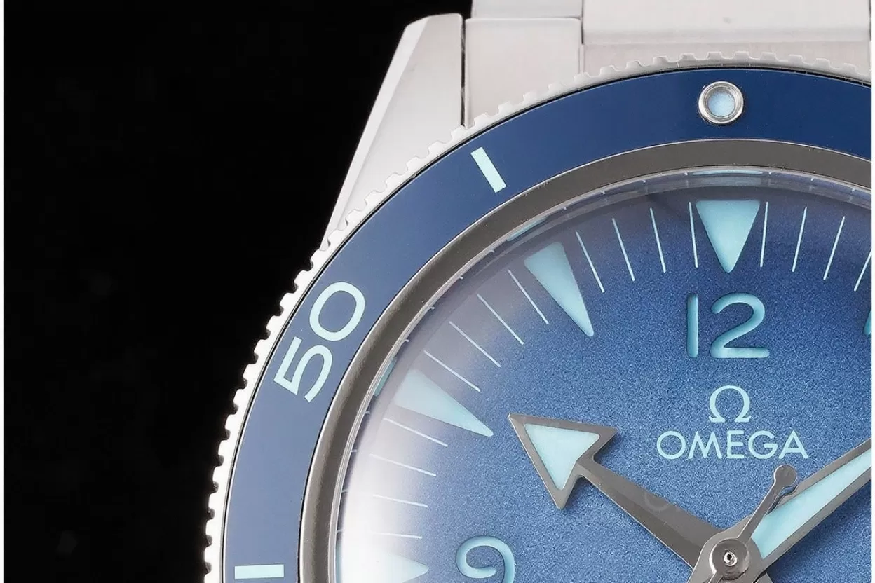 Seamaster 300m 41mm No Date SS/SS Summer Blue Dial VSF A8912 - Image 5