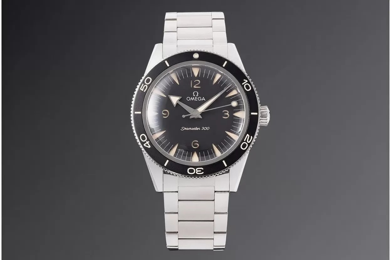Seamaster 300m 41mm No Date SS/SS Black Dial VSF A8912