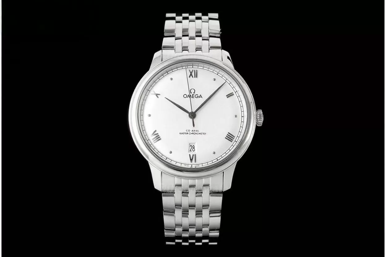 De Ville Prestige Man's 40mm SS/SS White Dial VSF A8800