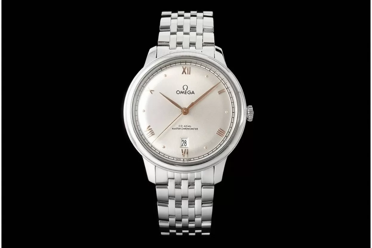 De Ville Prestige Man's 40mm SS/SS Silver Dial VSF A8800