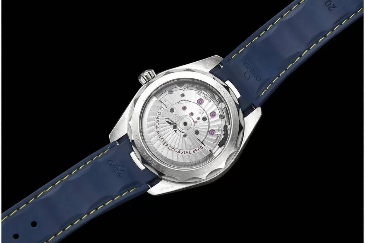 Aqua Terra 150m 'Mondo' 41mm SS/RU Blue Dial VSF A8900 - Image 7