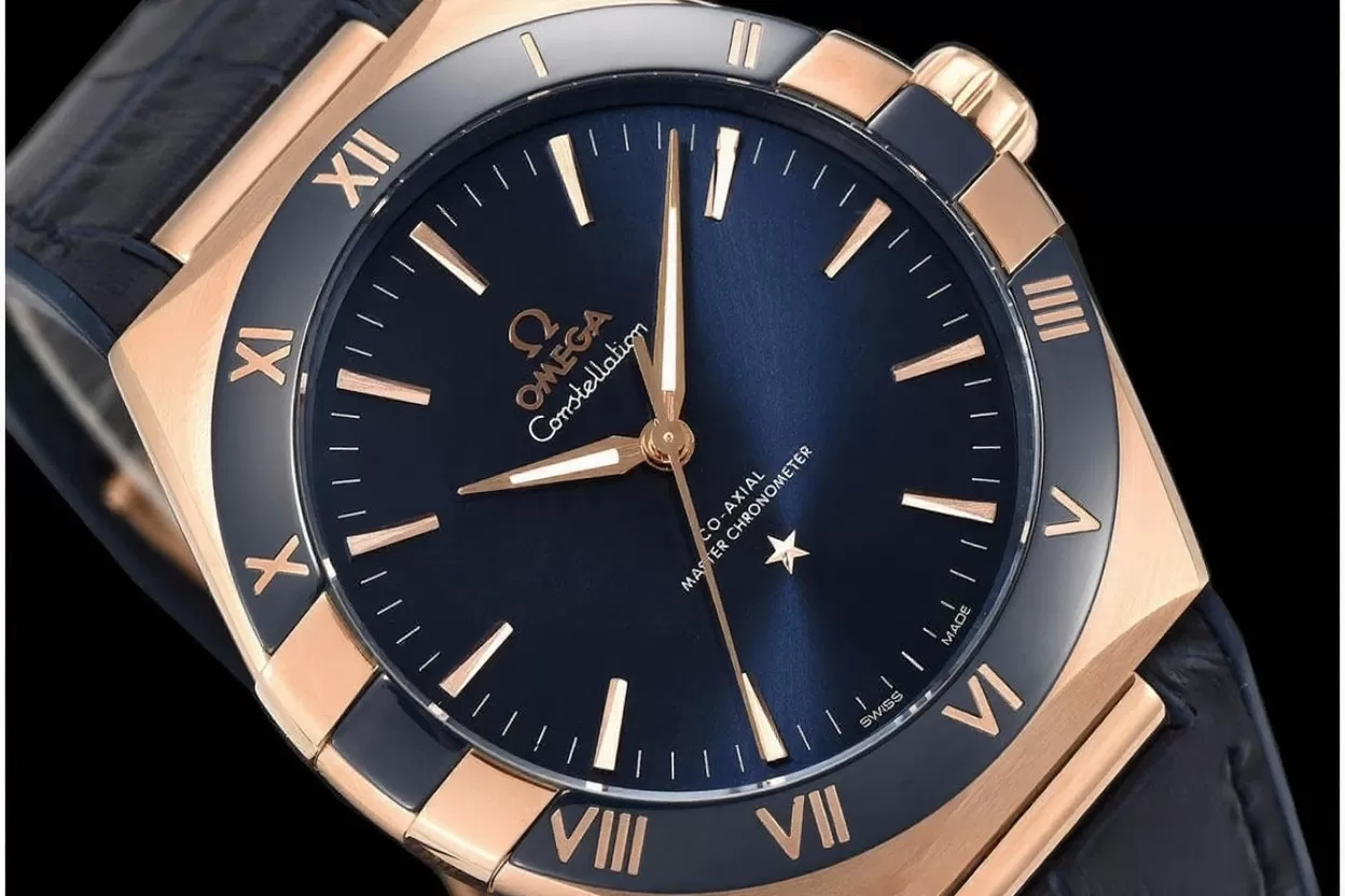 Constellation 41mm RG/LE Blue Dial VSF A8900 - Image 3