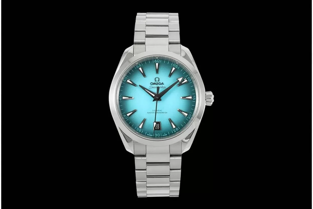 Aqua Terra 41mm SS/SS Turquoise Blue Dial VSF A8900