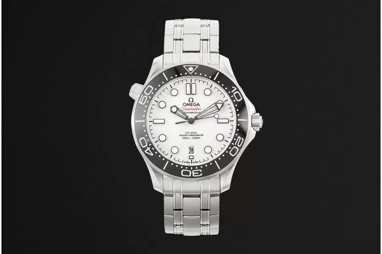 Seamaster 300m 42mm SS/SS White Dial VSF VS8800 Super Clone