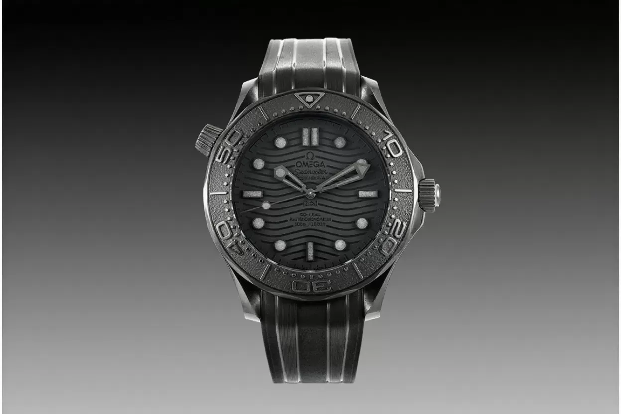 Seamaster 300m 43.5mm Ceramic/RU Black Dial VSF VS8806 Super Clone - Image 2