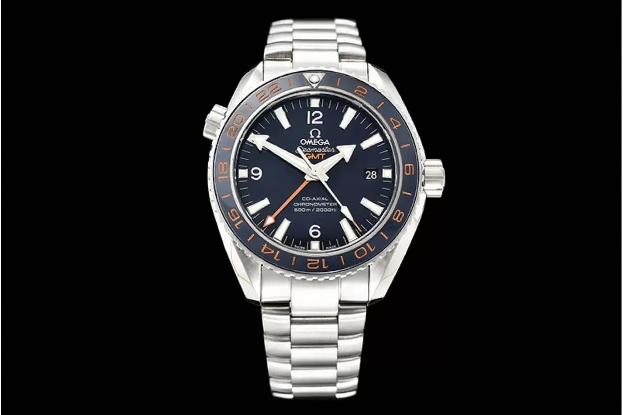 Omega - Planet Ocean 43.5mm GMT SS/SS Blue VSF Asia 8605