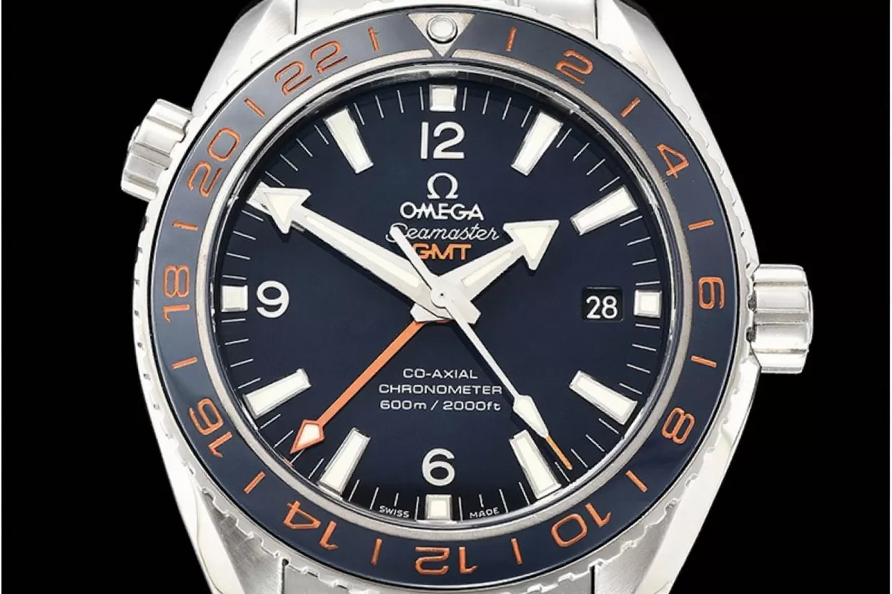 Omega - Planet Ocean 43.5mm GMT SS/SS Blue VSF Asia 8605 - Image 3