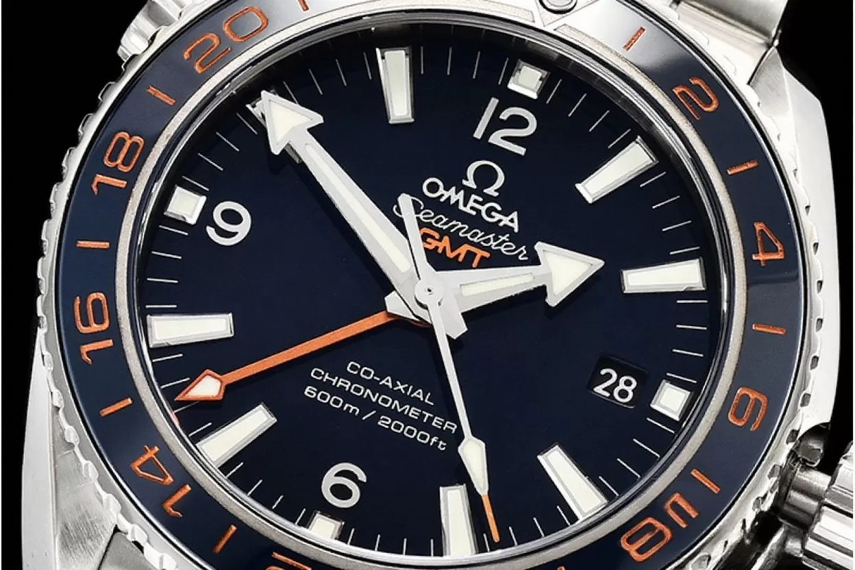 Omega - Planet Ocean 43.5mm GMT SS/SS Blue VSF Asia 8605 - Image 5