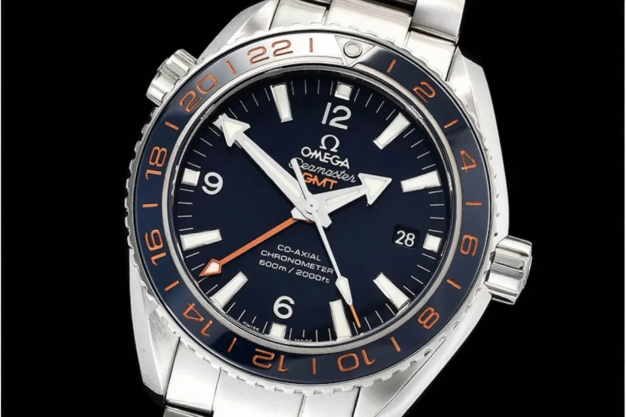 Omega - Planet Ocean 43.5mm GMT SS/SS Blue VSF Asia 8605 - Image 9