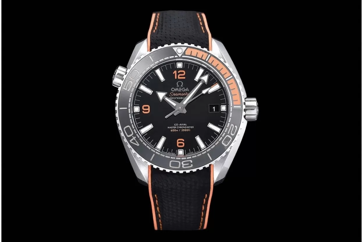 Planet Ocean 43.5mm SS/RU Black/Org VSF 1:1 A8900 Super Clone - Image 2