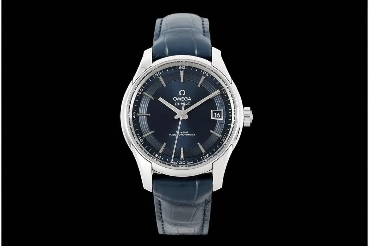 De Ville Hour Vision 41mm SS/LE Blue VSF Asia 8500