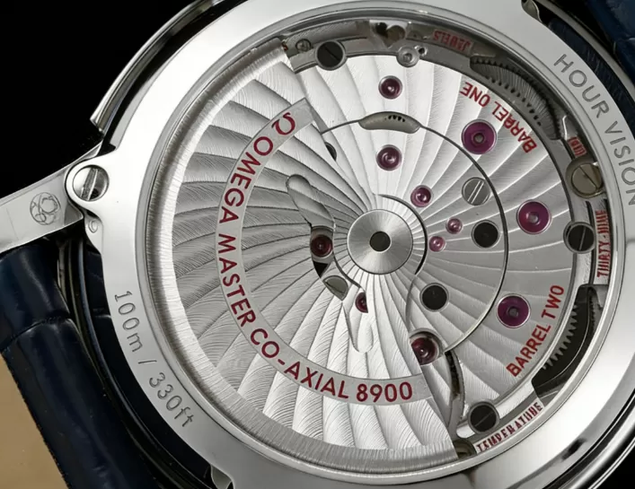 De Ville Hour Vision 41mm SS/LE Blue VSF Asia 8500 - Image 8