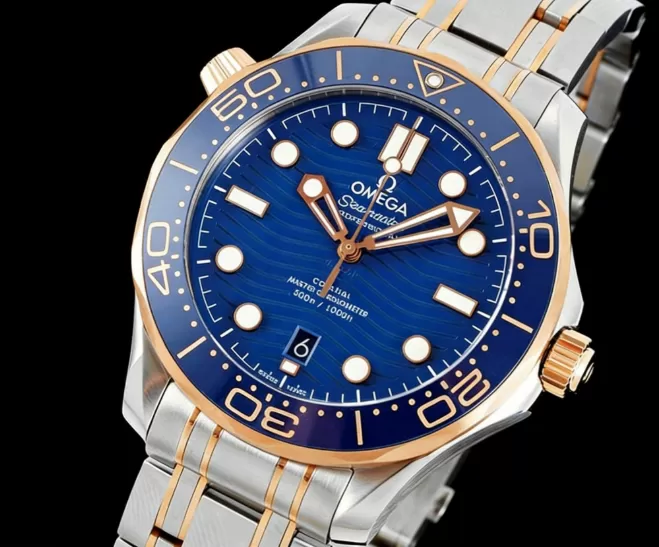 Seamaster 300m 42mm RG/SS Blue VSF A8800
