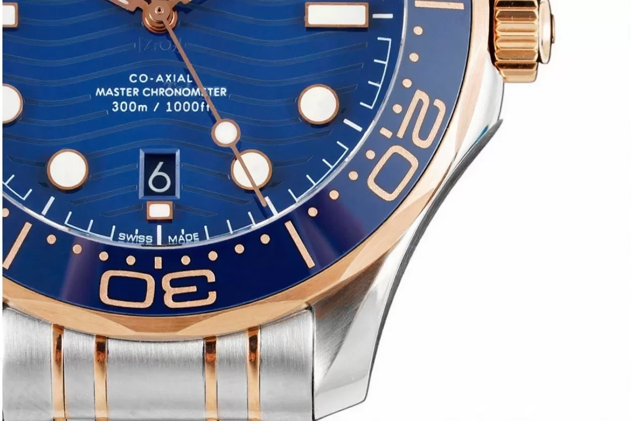 Seamaster 300m 42mm RG/SS Blue VSF A8800 - Image 7