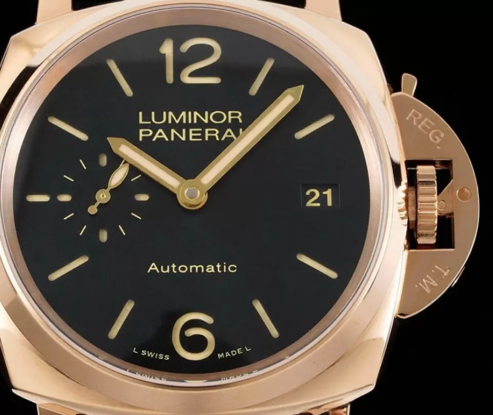 Luminor Due PAM908 38mm "FU" RG/LE Black/Num VSF Asia XXXIV - Image 2