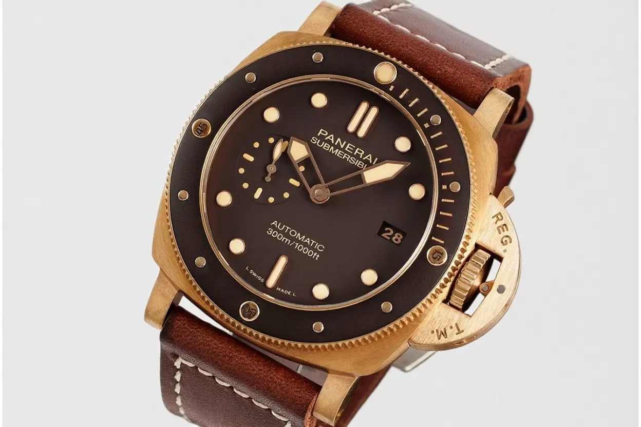 Submersible PAM968 47mm Bronzo/LE Brown Dial VSF P9010 Super Clone