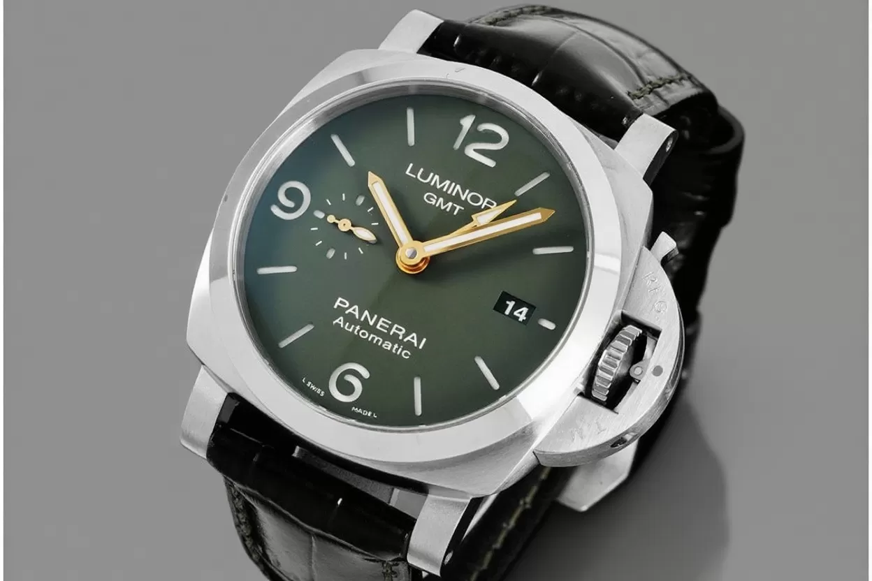 PAM1056 Luminor GMT 44mm SS/LE Green VSF P9011 Super Clone