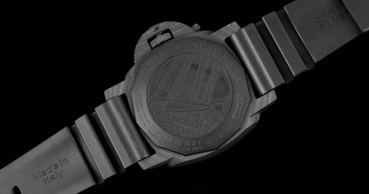 PAM1039 Submersible Luna Rossa GMT 47mm Carbon/RU VSF P9010 Super Clone - Image 9