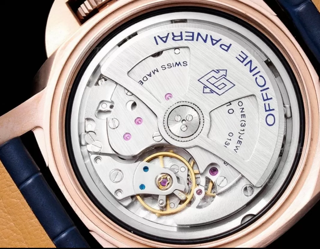 Luminor Marina PAM1114 44mm RG/LE Blue VSF P9010 - Image 9