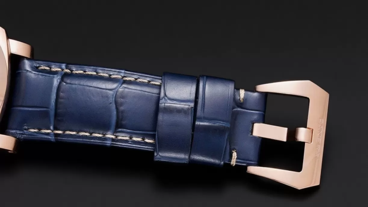 Luminor Marina PAM1114 44mm RG/LE Blue VSF P9010 - Image 19