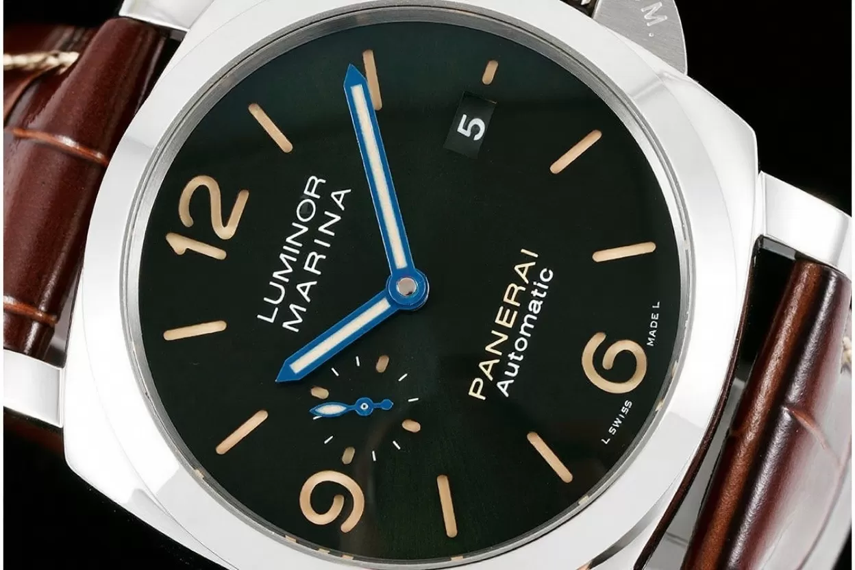 Luminor Marina PAM1116 44mm SS/LE Green VSF P9010 - Image 4