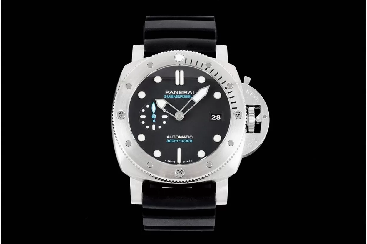 Submersible PAM1229 44mm SS/RU black Dial VSF P900 - Image 2