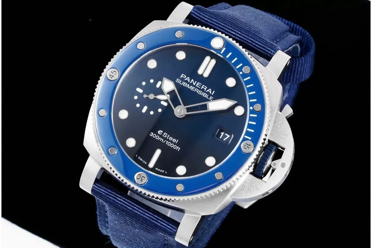 Submersible PAM1289 44mm SS/NY Blue Dial VSF P900