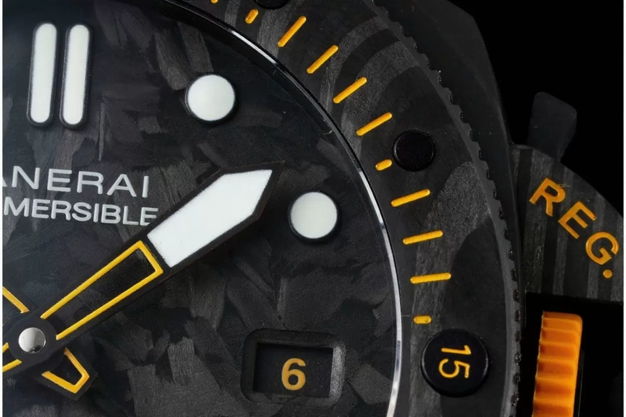 Submersible PAM1324 44mm Carbon/RU Black Dial VSF P9011 - Image 8