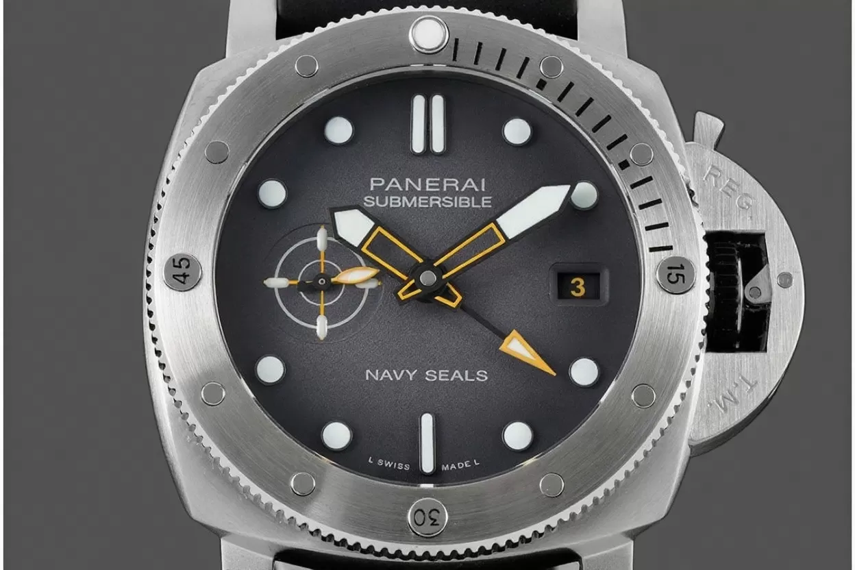 Submersible PAM1323 44mm SS/RU Grey Dial VSF P9011 - Image 2