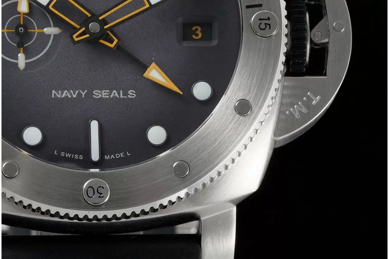 Submersible PAM1323 44mm SS/RU Grey Dial VSF P9011 - Image 6