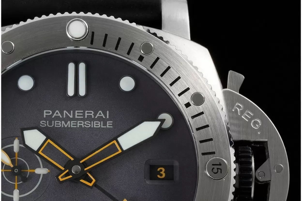Submersible PAM1323 44mm SS/RU Grey Dial VSF P9011 - Image 5