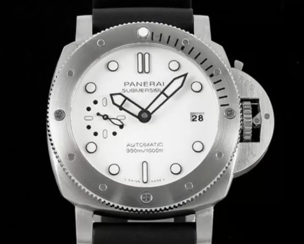 Submersible PAM2223 42mm SS/RU White Dial VSF P900 - Image 2