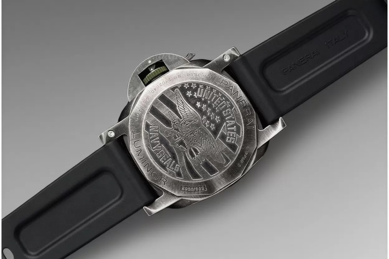 Luminor PAM1412 Navy Seals 44mm SS/RU Gradient Grey Dial VSF P9010 - Image 7
