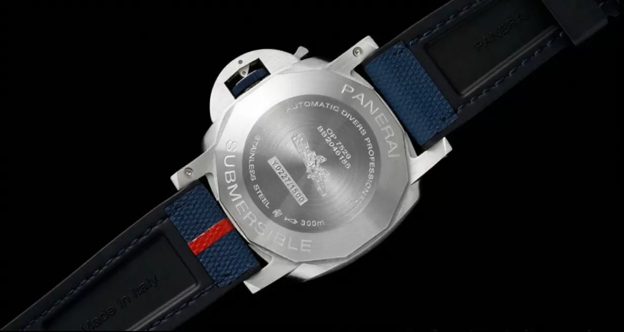 Submersible PAM1391 Luna Rossa 44mm SS/RU Blue Dial VSF P900 - Image 5