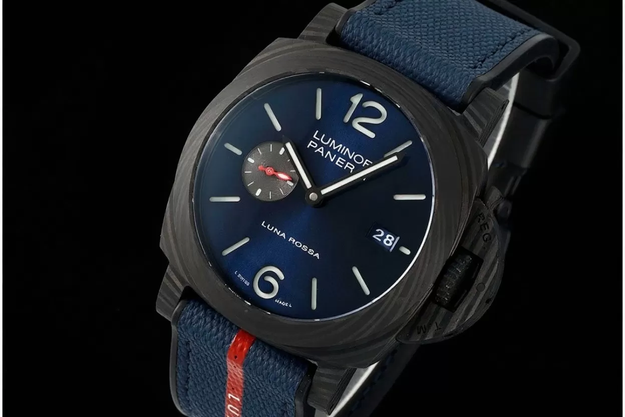 Luminor PAM1529 Luna Rossa 44mm FC/RU Blue Dial VSF P9010