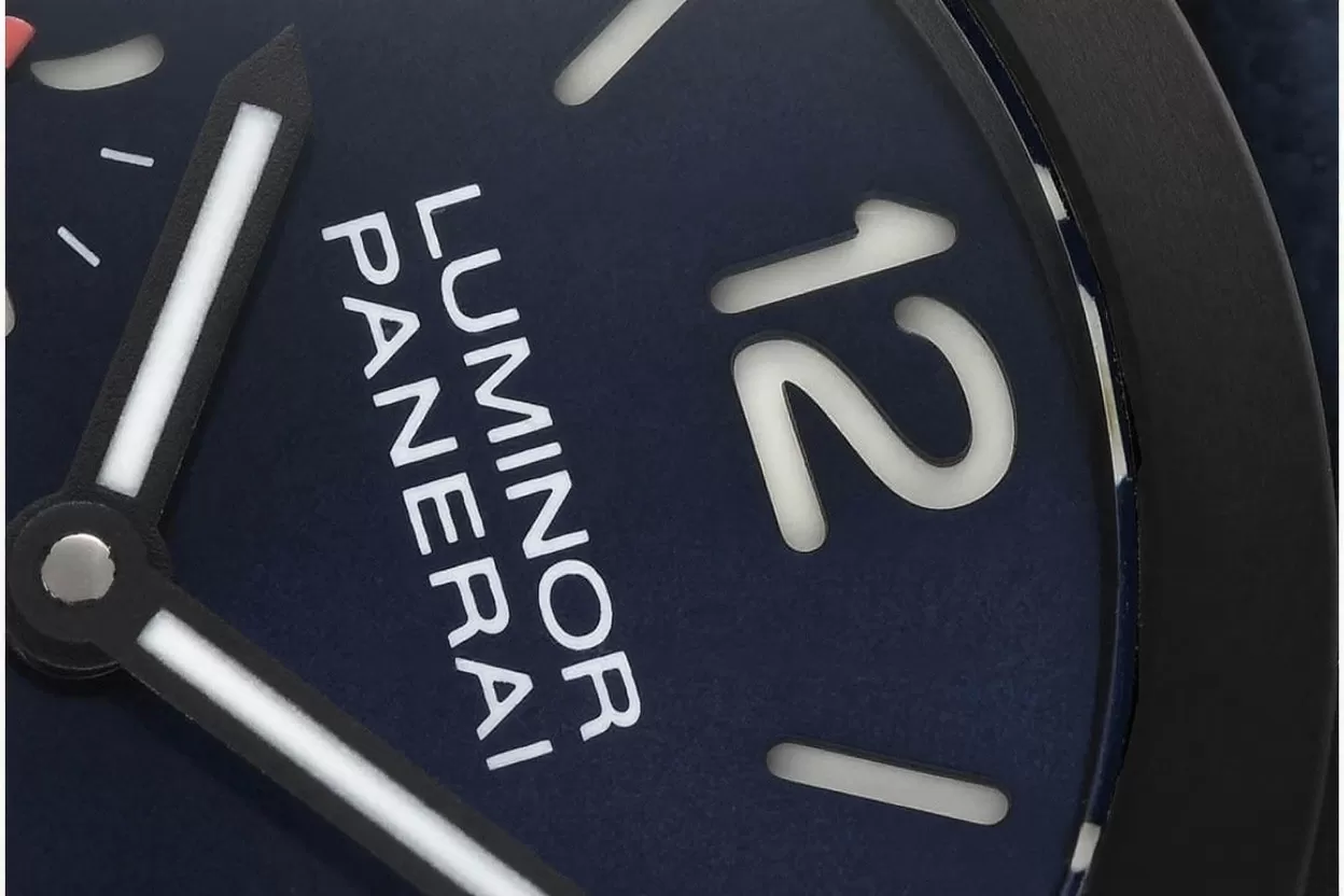 Luminor PAM1408 Luna Rossa 40mm DLC/NY Blue Dial VSF P900 - Image 7