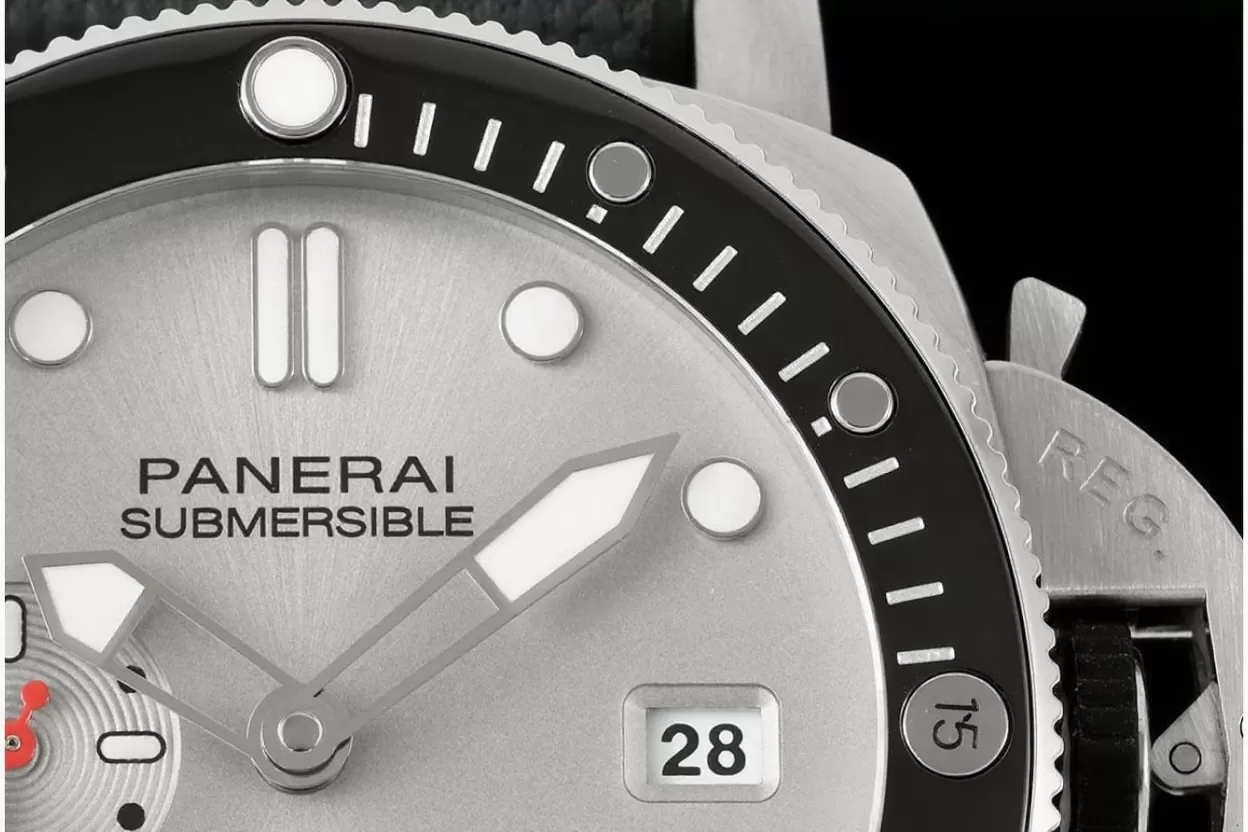 Submersible PAM1681 44mm SS/NY Silver Dial VSF P900 - Image 3