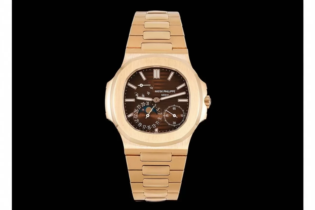 Nautilus 40mm 5712 RG/RG Brown/Stk PPF V3 A240 Super Clone - Image 3
