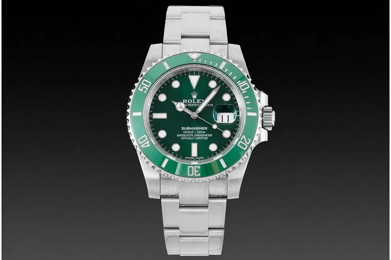 Submariner 116610LV Hulk 40mm SS/SS Green Dial VSF VS3135