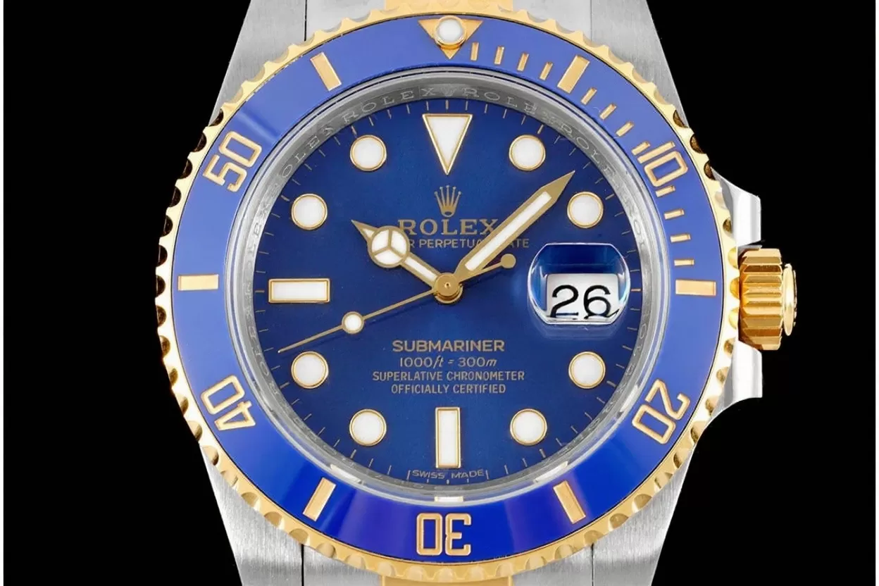 Submariner 116613LB Bluesy 40mm 904L YG/SS Blue VSF VS3135 - Image 2