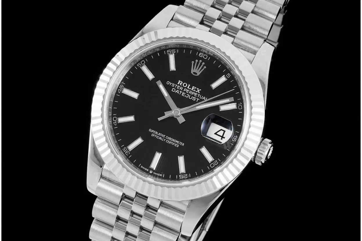 Datejust 126334 41mm Jub SS/SS Black/Stk VSF DD3235