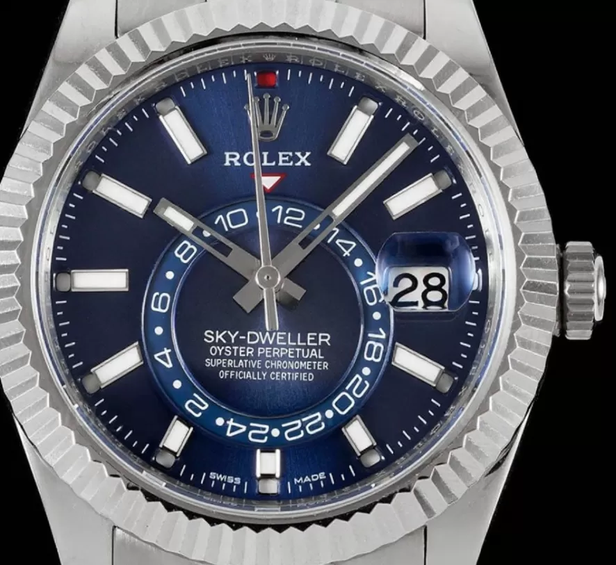 SkyDweller 326934 42mm Oys SS/SS Blue Dial ZF A2824 - Image 2