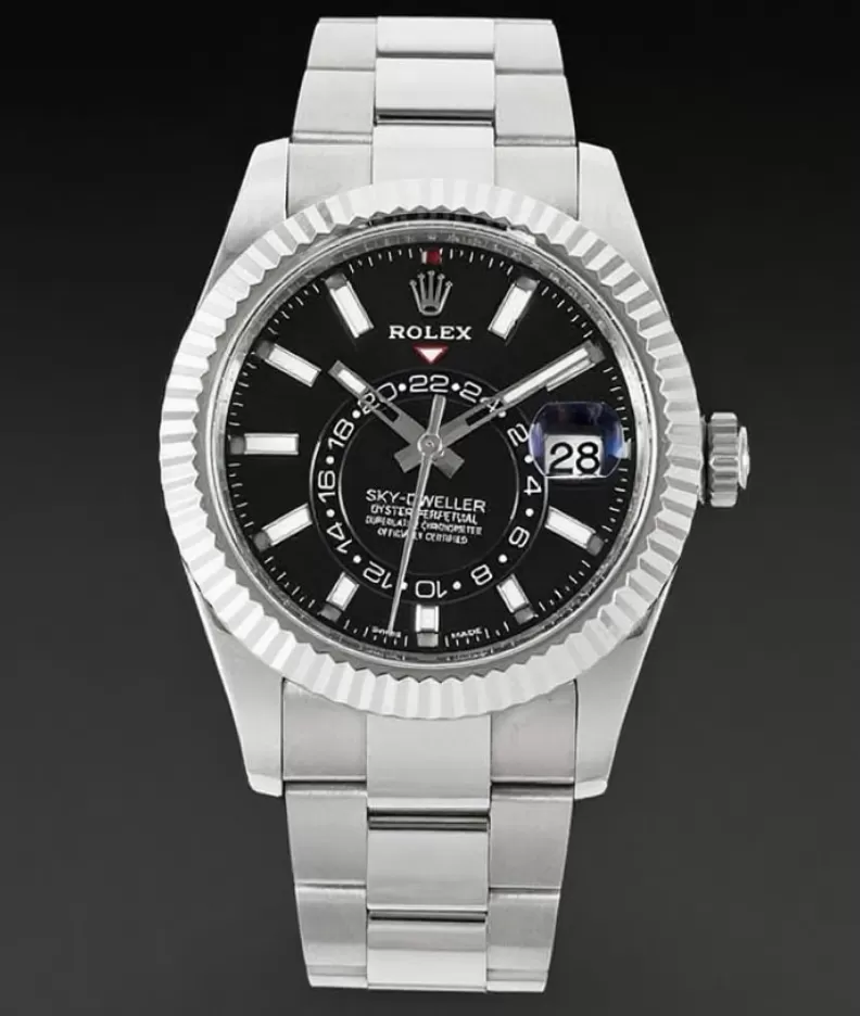 SkyDweller 326934 42mm Oys SS/SS Black Dial ZF A2824 - Image 2