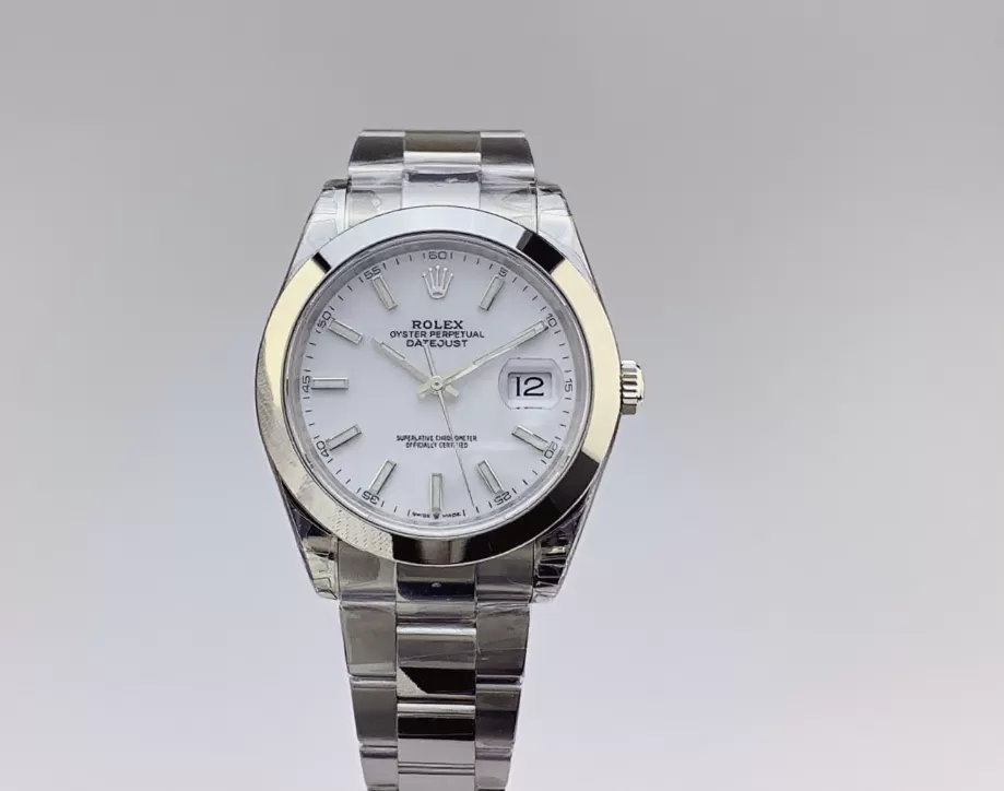 Datejust 126300 41mm Oys SS/SS White/Stk VSF DD3235