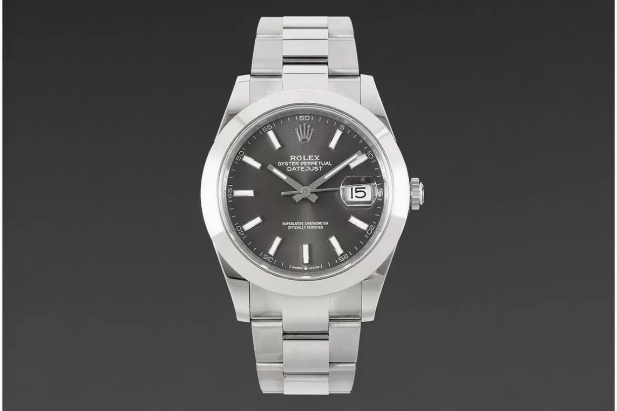 Datejust 126300 41mm Oys SS/SS Grey/Stk VSF DD3235 - Image 3